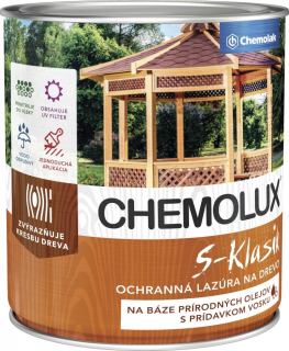 Chemolak Chemolux s-Klasik teak 2,5 L