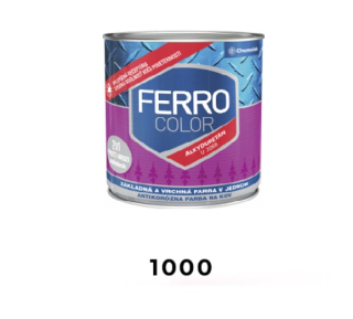 Chemolak Ferro Color U 2066 pololesk 0,75l 1000