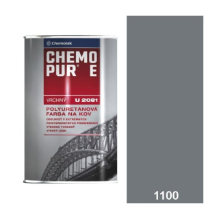 Chemolak CHEMOPUR E U2081 1100 šedá tmavá 0,8l
