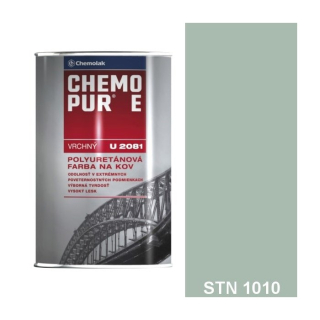 Chemolak CHEMOPUR E U2081 1010 šedá pastelová 0,8l