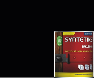 Chemolak Syntetika 0,6 l černá