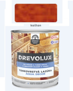 Chemolak Drevolux Decor 0206 kaštan 0,7 L
