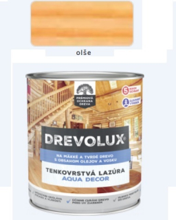 Chemolak Drevolux Decor 0106 olše 2,5 L