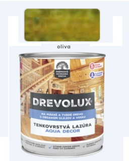 Chemolak Drevolux Decor 0526 oliva 2,5 L