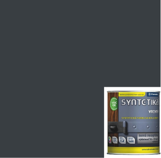 Chemolak syntetická univerzální vrchní barva S2013 1805 antracit 0,6l