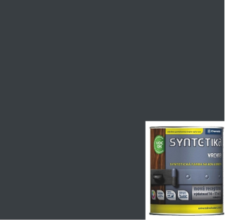 Chemolak syntetická univerzální vrchní barva S2013 1805 antracit 4,5l
