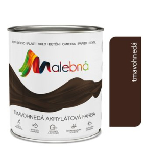 Chemolak Malebná 0,7 L tmavě hnědá