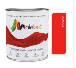 Chemolak Malebná 0,7 l červená