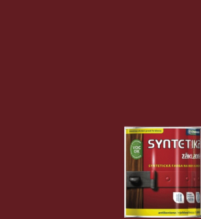 Chemolak Syntetika 0,6 l červenohnědá