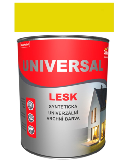 Dulux Universal lesk 6201 žluť střední 0,75l