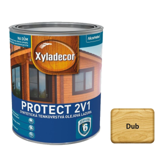 Xyladecor Protect 2v1 - 0,75 l dub