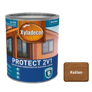 Xyladecor Protect 2v1 - 0,75 l kaštan