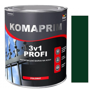 Dulux KOMAPRIM PROFI 3v1/2,5L RAL 6005 tmavě zelený