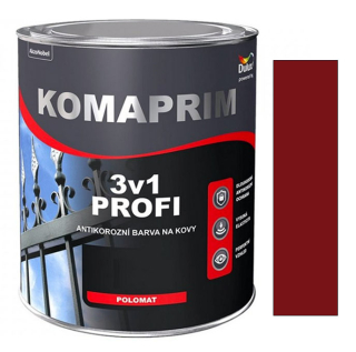 Dulux KOMAPRIM PROFI 3v1/2,5L Červenohnědý