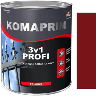 Dulux KOMAPRIM PROFI 3v1/0,75L Červenohnědý
