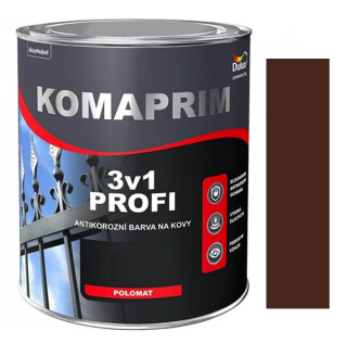 Dulux KOMAPRIM PROFI 3v1/2,5L RAL 8011 Středně hnědý