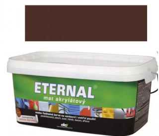 Eternal Mat akrylátový 09 - 5 kg tmavě hnědá