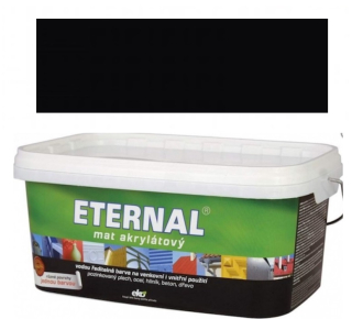 Eternal Mat akrylátový 13 - 5 kg černá