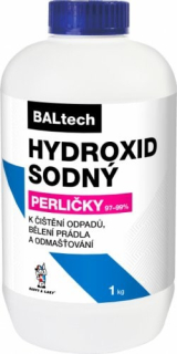 Hydroxid sodný čistič odpadů 1 kg (perličky)