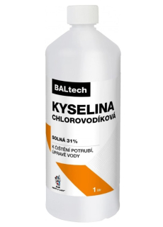 BALtech kyselina chlorovodíková solná 31 % 1L