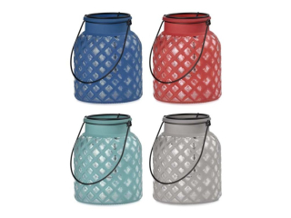 Lucerna sklo 135X162 mm, mix barev