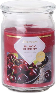 Emocio sklo 93x142mm se sklen. víčkem Black Cherry