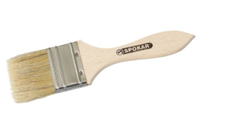 SPOKAR Štětec plochý RUKR, dřevěné držadlo, 1