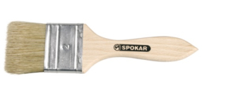 SPOKAR Štětec plochý RUKR, dřevěné držadlo, 2