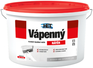 HET vápenný nátěr, bílý, 6 kg