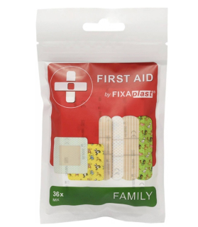 Fixaplast FIRST AID Family MIX náplasti 36 ks