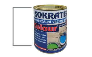 SOKRATES Colour 0100 bílá pololesk- 0,7 kg