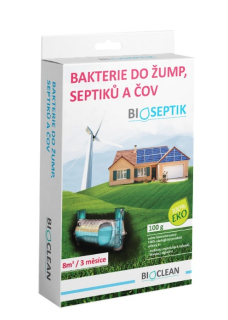 Bioseptik přípravek do žump septiků a čistíren odpadních vod 100 g