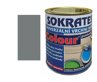 SOKRATES Colour 0103 světle šedá pololesk 0,7 kg