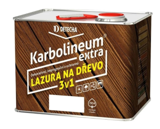 Detecha Karbolineum Extra 3v1 bezbarvý 3,5 kg