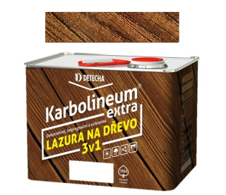 Detecha Karbolineum Extra 3v1 ořech 3,5 kg