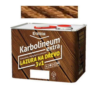 Detecha Karbolineum Extra 3v1 kaštan 3,5 kg