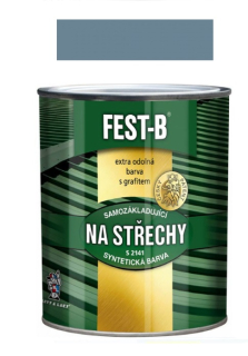 FEST-B S2141, antikorozní nátěr na železo, 0111 šedý, 5 kg