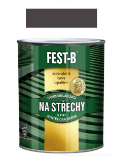 Barvy a laky Hostivař FEST- B hnědý 5 KG