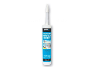 MASTERSIL akvaristické silikónové lepidlo 315g transparentní