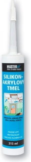 MASTERSIL Silikon-akrylátový tmel 315g bílý