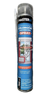MASTERsil montážní pěna celoroční 750 ml