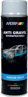 Motip Ochranný nástřik přelakovatelný šedý 500ml