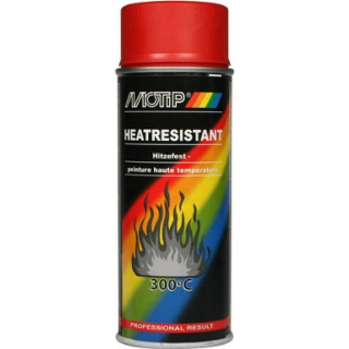 MOTIP žáruvzdorný 300°C 400 ml červený sprej