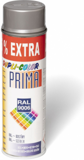 PRIMA sprej 500 ml RAL 9006 bílý hliník lesklá