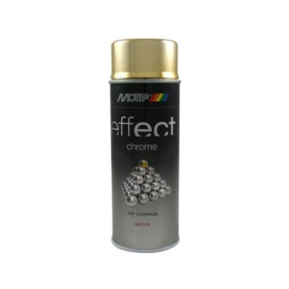 Motip Chrome effect zlatá spray 400 ml
