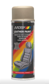 Motip Barva na kůži a koženku béžovo-šedá 200ml