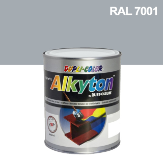 Alkyton hladký lesklý RAL 7001 světle šedá 0,25 l