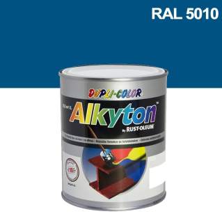 Alkyton RAL 5010 enziánová modrá, hladký lesk 0,25