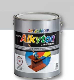 Alkyton Hladký lesklý RAL 9006 stříbrná 0,25 l