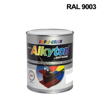 Alkyton hladký lesklý RAL 9003 signálná bílá 0,25